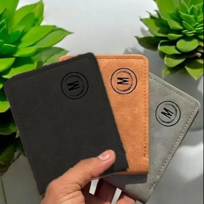 GU-II Male Short Thin Man Purse Wallet Retro Student Cross Leather Purse Young Men's Personality Tide