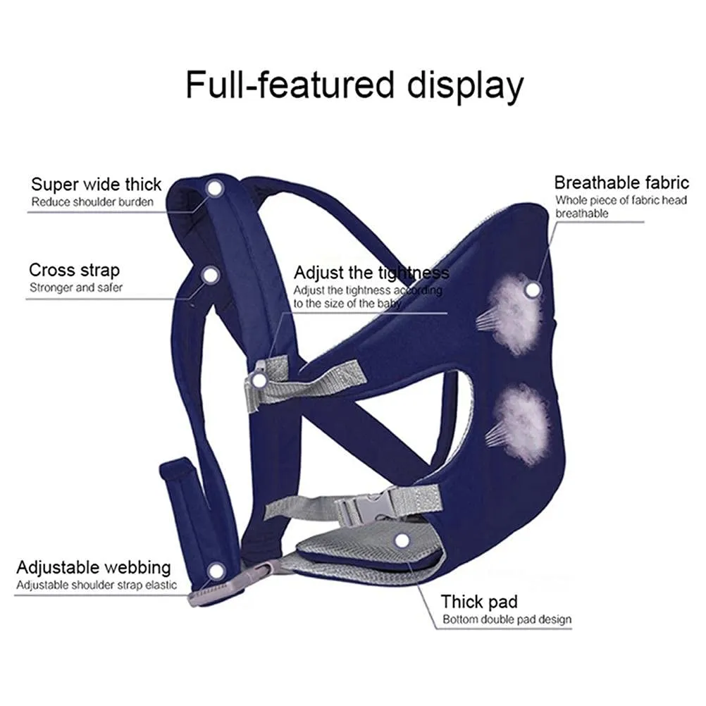 2 In 1 Multifunctional Baby Carrier Belt, Baby Safety in Bikes ,Cars,Baby Safety Belt Multifunctional Baby Toddler Carrying Belt Backpack for Bikes with Hip Seat Baby Safety Belt