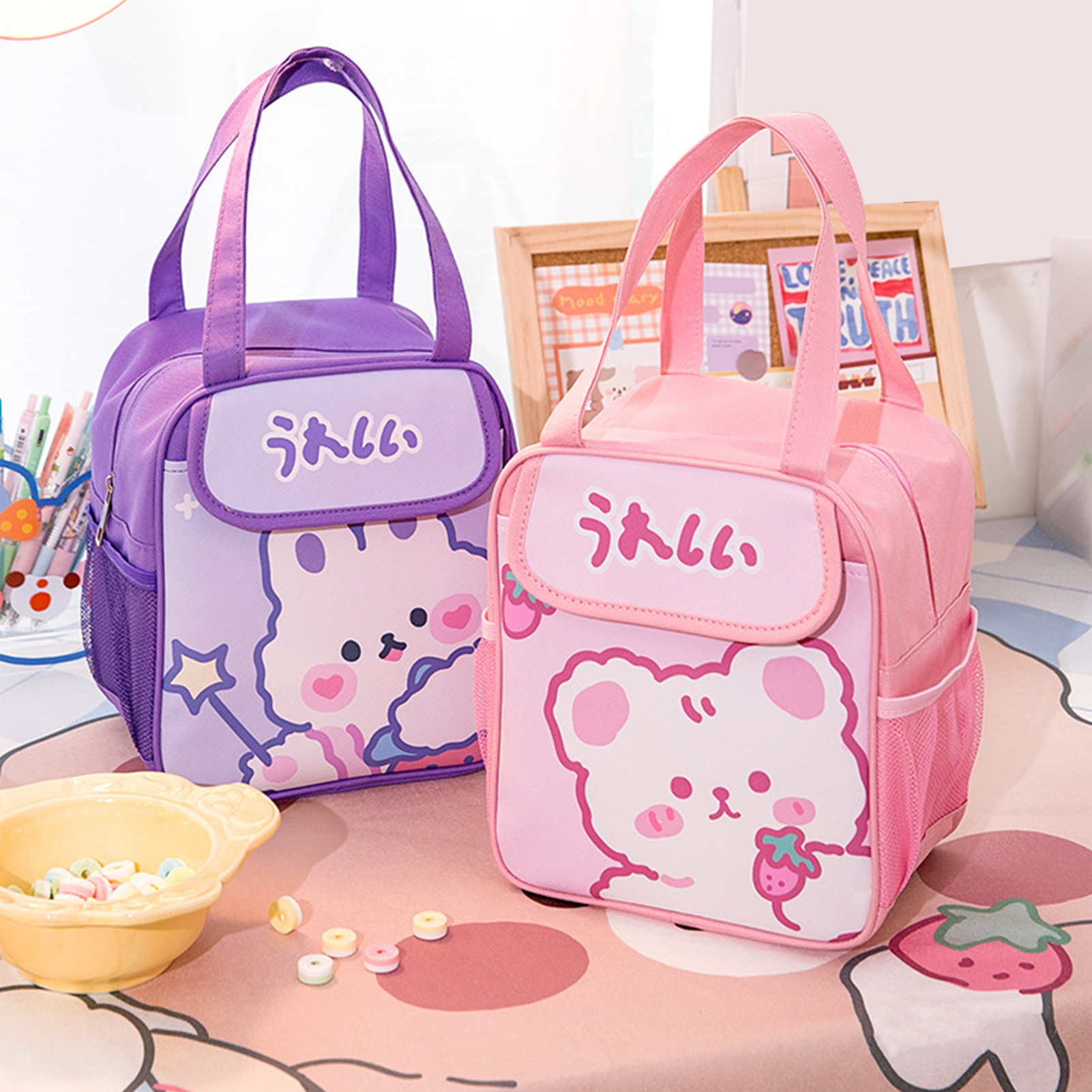 Lunch Container Leak-Proof Beach Picnic Thermal Lunch Box Bag