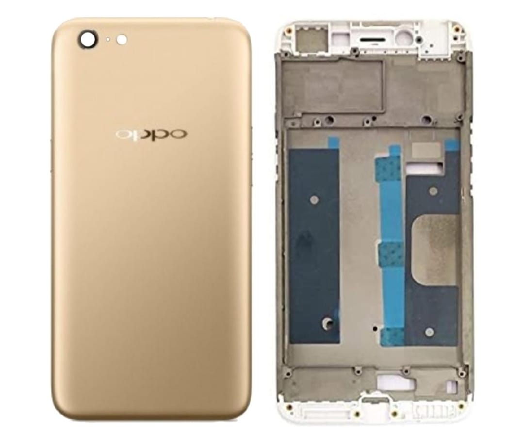 Oppo A71 Full Housing Replacement with Side Buttons, Camera Lens & Frame - Black Or Gold