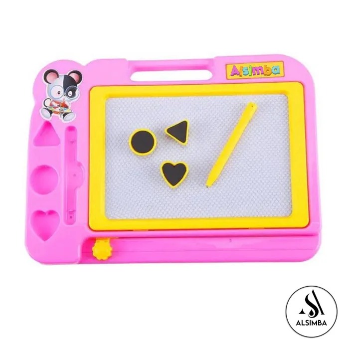 Reusable Magnetic Doodle Board – Writing Tablet Toy for Toddlers & Preschoolers