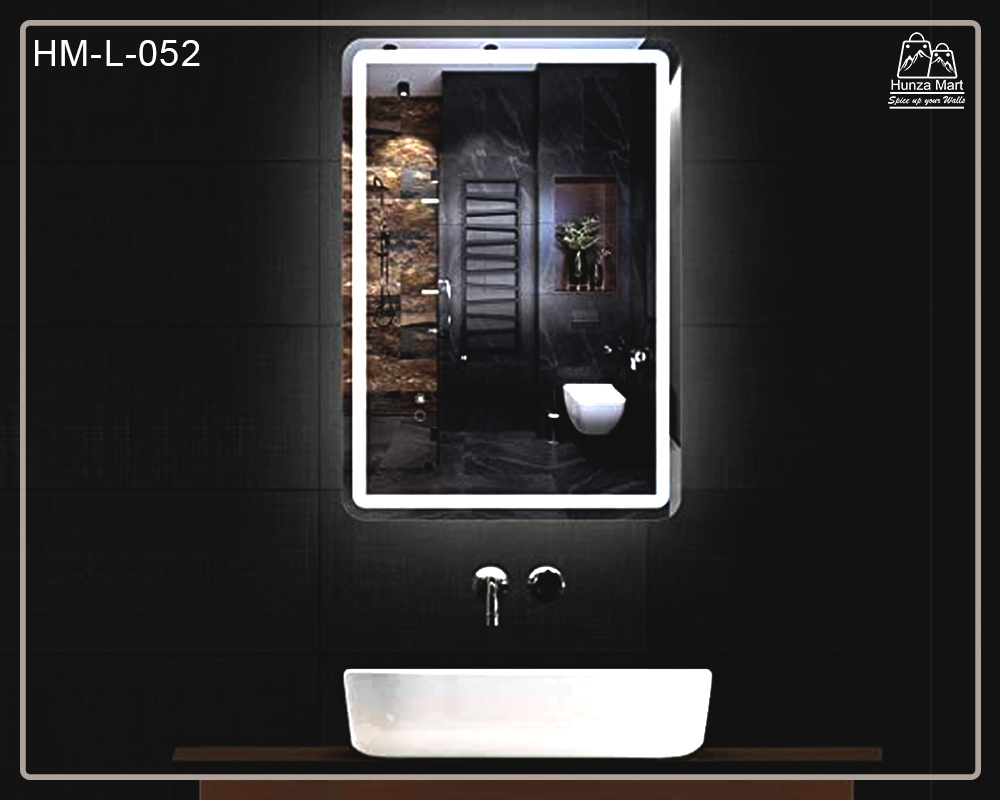 Bathroom LED Mirror 18 x 24 Inch | Anti-Fog | Cool White | LED bathroom ...