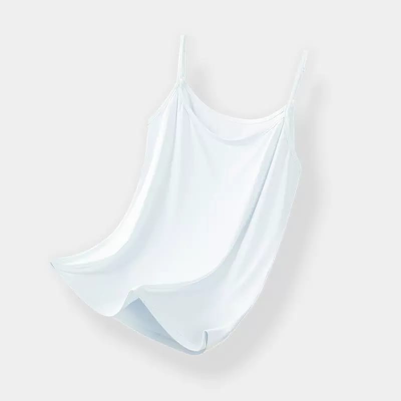 Pack of 3 Women Simple Camisoles Summer Girl Strap Cotton Sleeveless Thin Camisole Vest Solid Top Simple Base Vest Multicolor Tops Female Undies