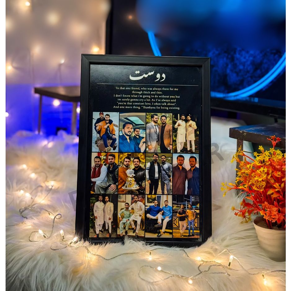 LoveFrame - Custom Photo Frame for Friends & Memories, frame for wall & table