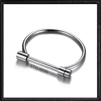 STYLISMA Hand Cuff – Hot Sell 316 Gold Stainless Steel Men and Boy Bracelet