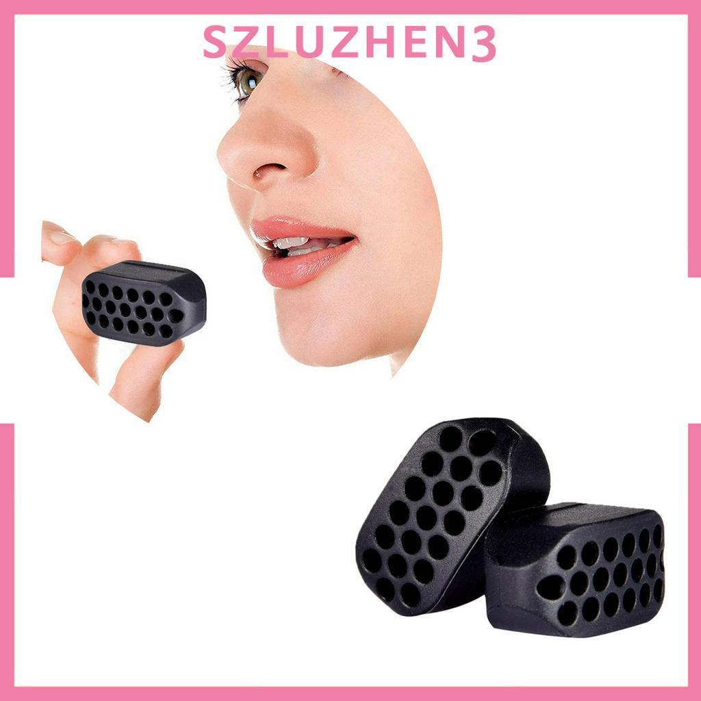 [SmartHome ] 2pcs Jawline Exerciser Exercise Fitness Ball Chisel Chin Neck. 