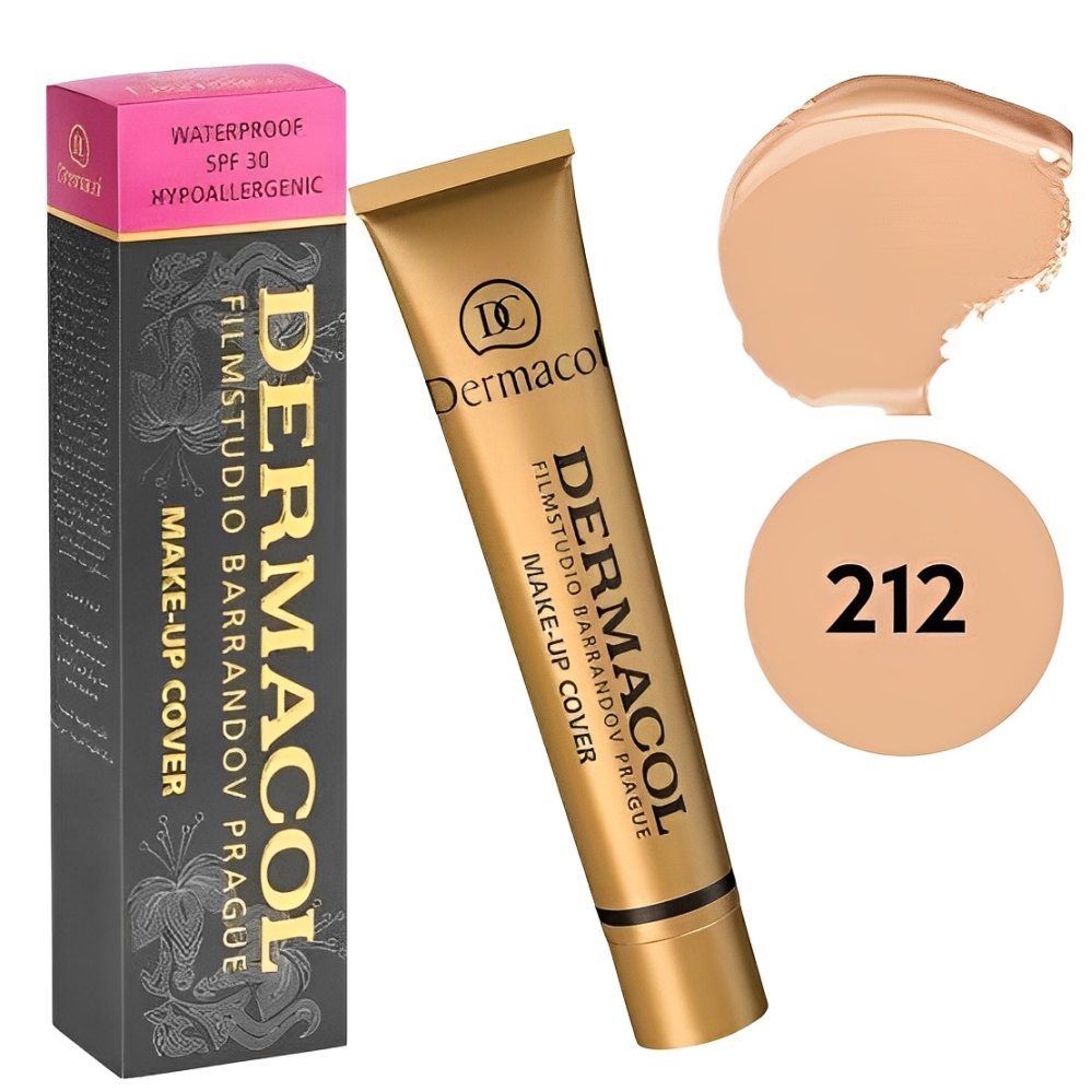 Dermacol Makeup Cover Foundation | Legendary High Covering High Pigments Foundation | Foundation Liquid Waterproof