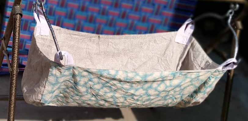 Cotton Chatiya Cloth - Born Baby Swing Cradle Cloth - Only Cloth  - Jhoolay ka Kapra Random Colour