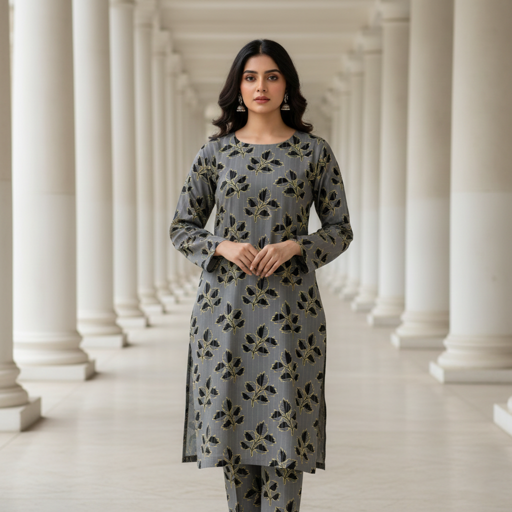 BUY 2 GET 1 FREE | Bilal Collection | Ladies Bana Dora Khaddar 2 Pcs Unstitched Fabric | Winter Collection Ladies Suit 2 Pcs