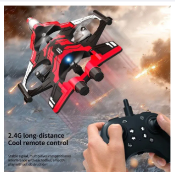 RC Glider Flying Toy with Light - 2.4GHz Remote Control Foam Fighter Plane Experience exciting airborne a fun with the RC Glider Flying Toy. Designed as das a lightweight foam jet airplane, this remote control plane is easy to fly and perfect for beginn