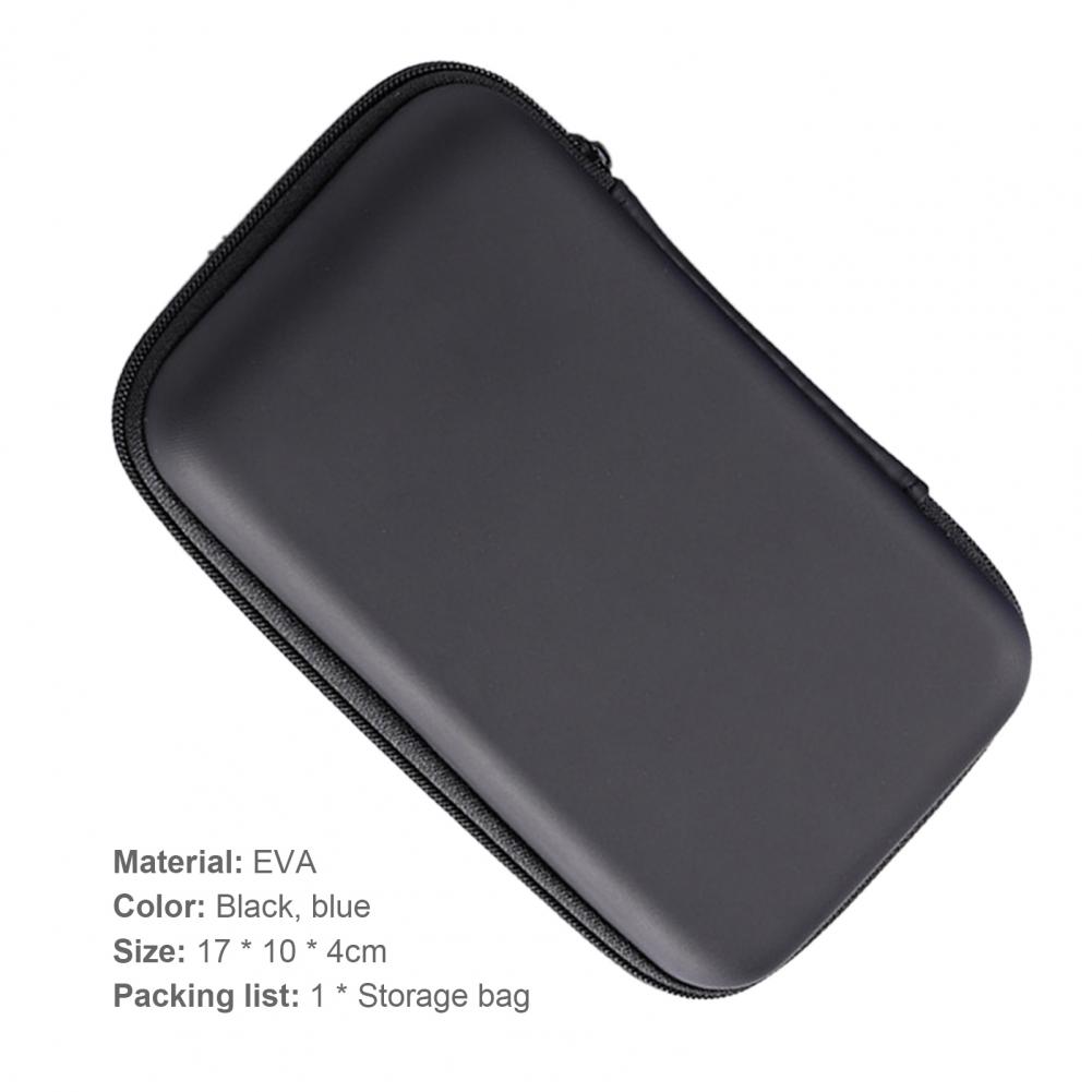 HARD DRIVE POUCH For 2.5" WD Seagate HDD Hard Disk Drive Black