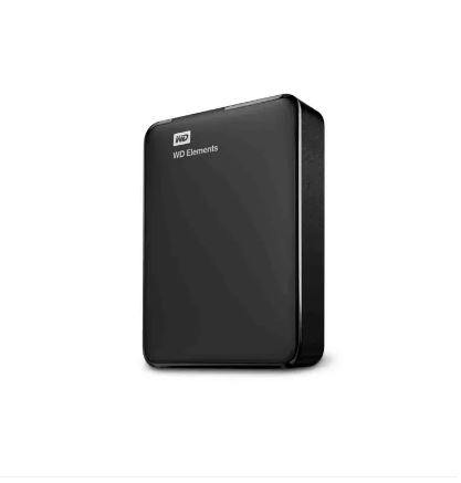 USB & ( Type C ) 3.0 Portable HDD SSD 2.5" Hardrive External Case ( Black & Transparent ) - 2.5" Hard Drive Case 5Gbps High Speed Fast Data Transfer (ONLY CASE)