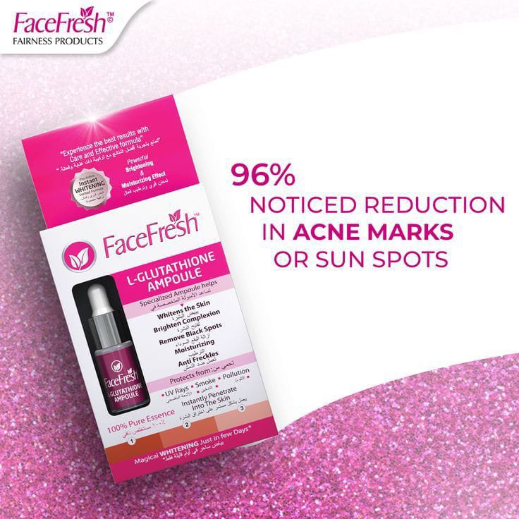 face fresh l glutathione ampoule review face fresh glutathione ampoule reviews