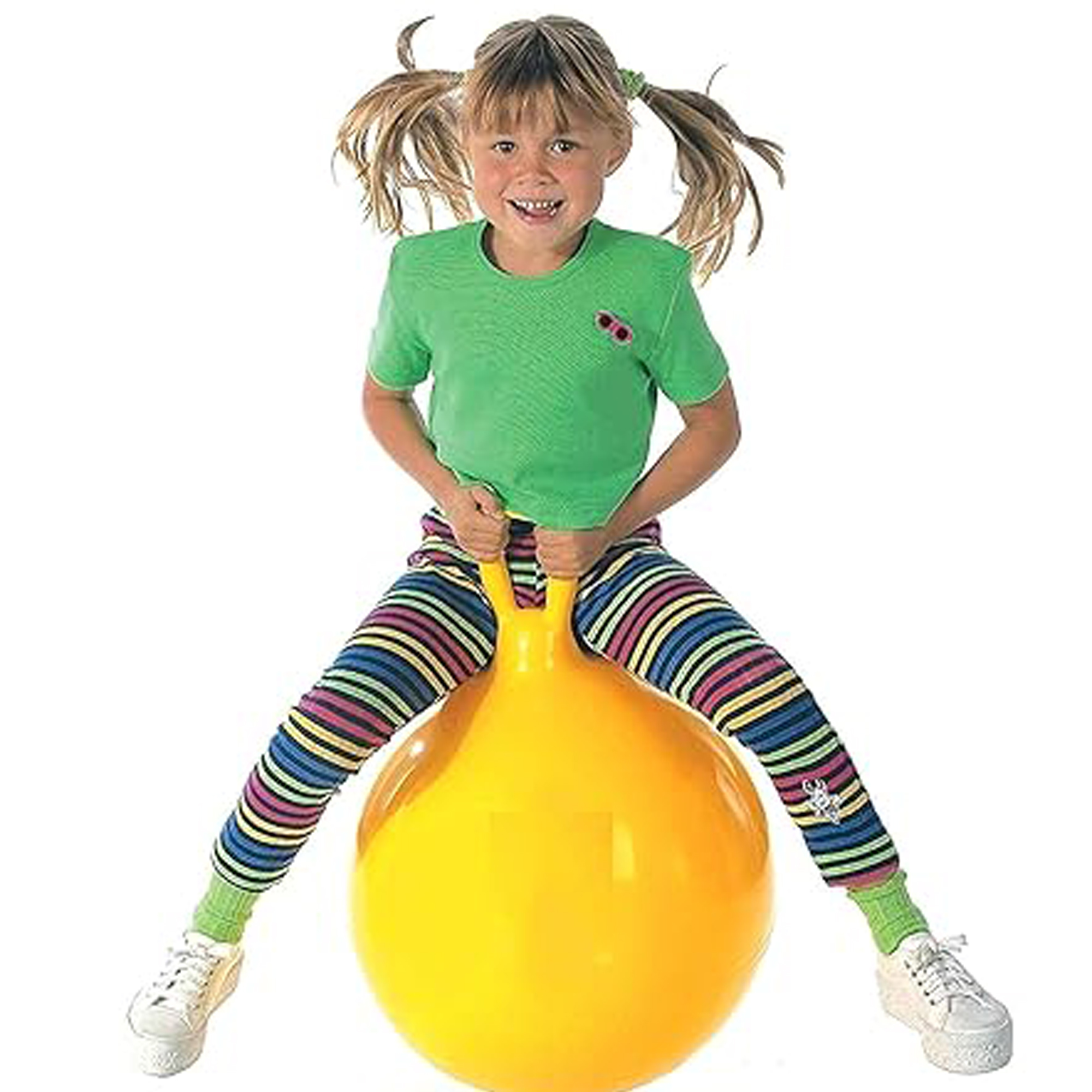 Jumping Ball for Kids Big Size / Hop Ball - Best Exercise - Big Jambo Size - Random Multicolor - Approx. 50 Inches Art # DB - Toy-AGP-Big Ball-006