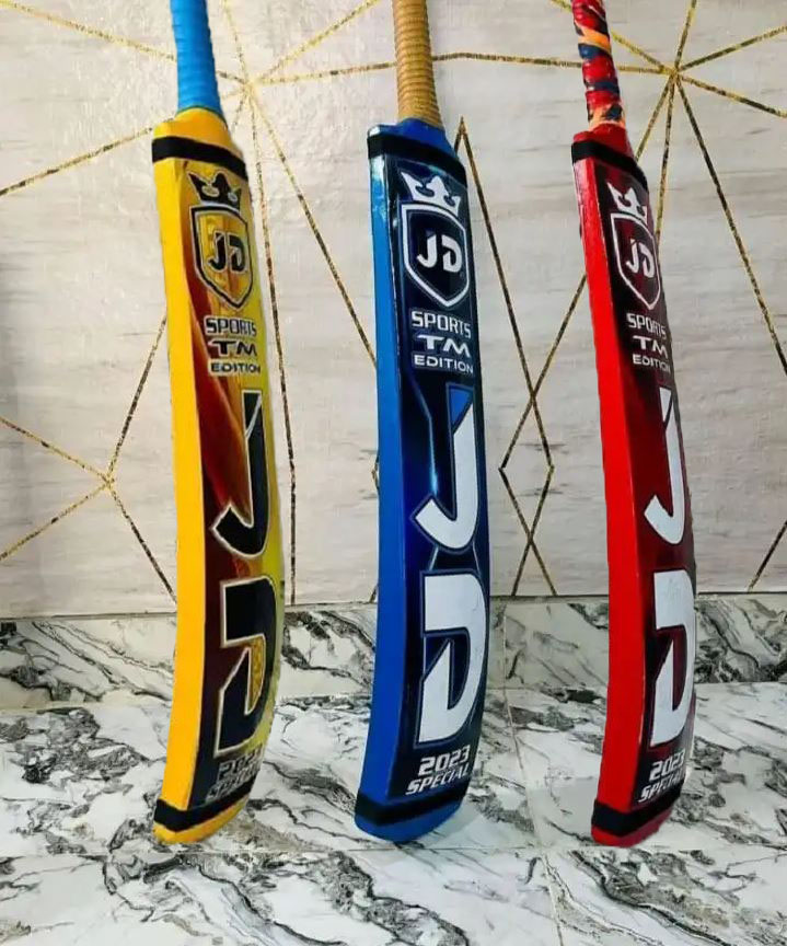 Jd Cricket Bat Coconut Bat Tm Edition Tennis Ball Bat 2023 Model