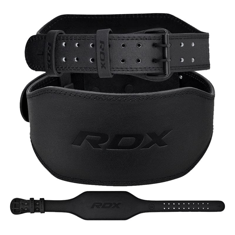 Fitness Weight Lifting Belt (4 Inches Wide) - Comfortable & Durable Pre Broken-in Genuine Leather - Great Lower Back & Lumbar Support for Squats, Deadlifts, Gym Workouts - for Men & Women