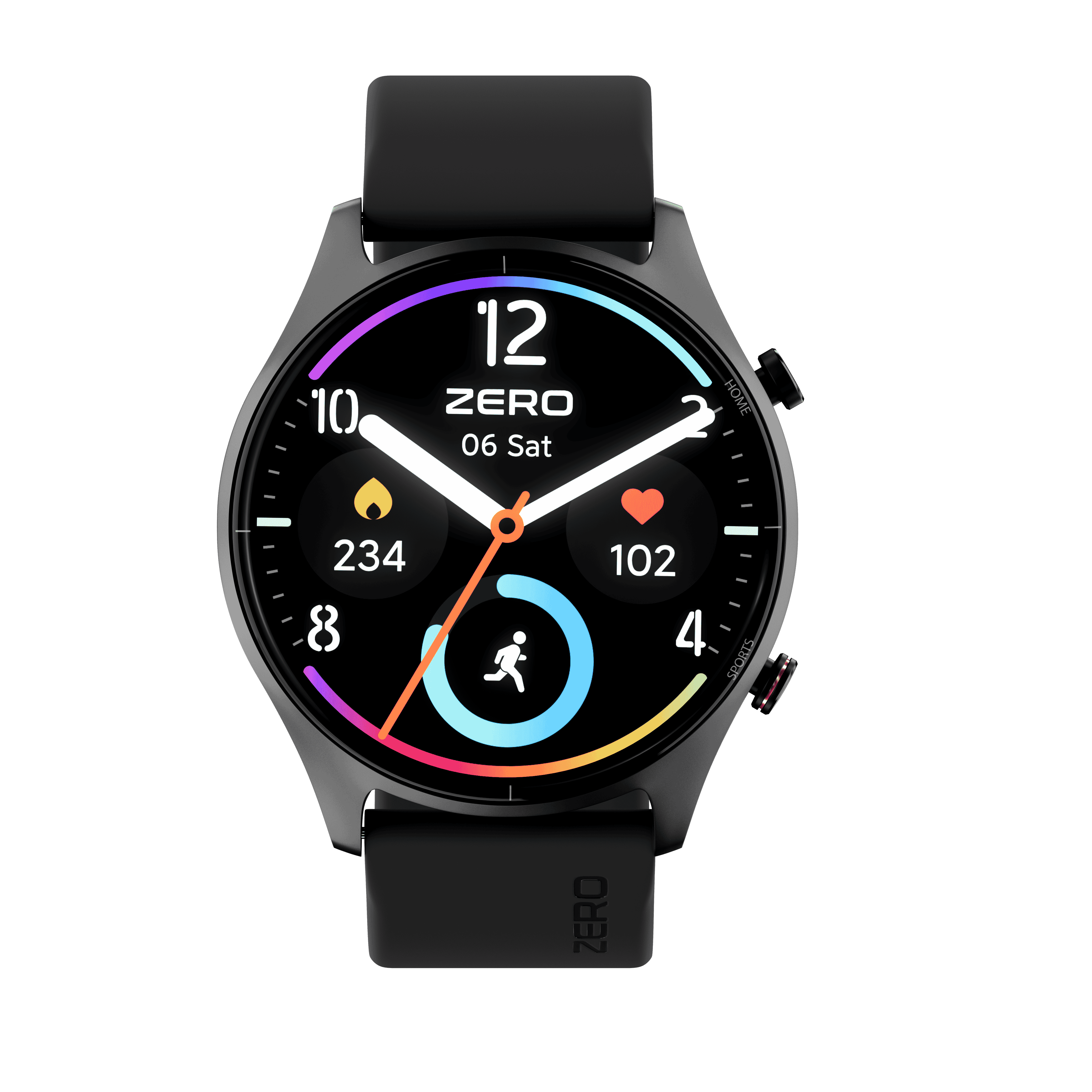 ZeroÂ® ICON Smartwatch 1.32" TFT HD Display | Bluetooth Calling, 100+ Sports Modes, Health Monitoring | IP68 Water Resistance | Customizable Watch Faces | Long Battery Life | Best Price Smartwatch for Men, Women, iOS & Android Users