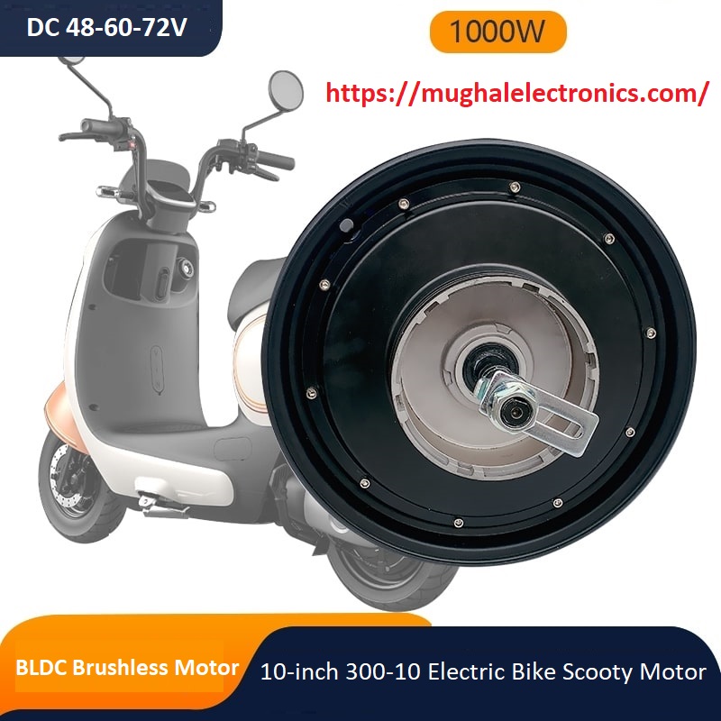 Electric Scooter/ Scooty BLDC DC Brushless Rear Wheel 10 Inch 1000W HUB Motor 48-60V