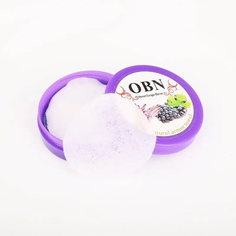 1 pcs Nail Polish Remover Wipes Set, Nail Polish Remover Pads Set, Fruity Flavor Nail Polish Remover Pads, Nail Wipes For Gel Nails Lint Free, Mini Travel Size Nail Polish Remover Wipe For Nail Art