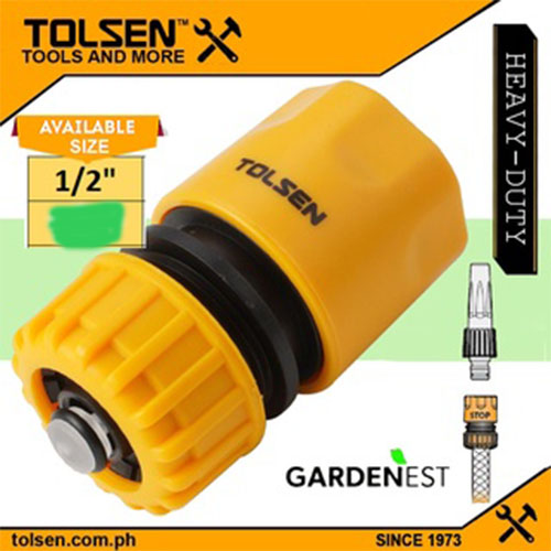 Buy Tolsen 1/2 Inch Quick Connector Hose Connector Garden Pipe at Best
