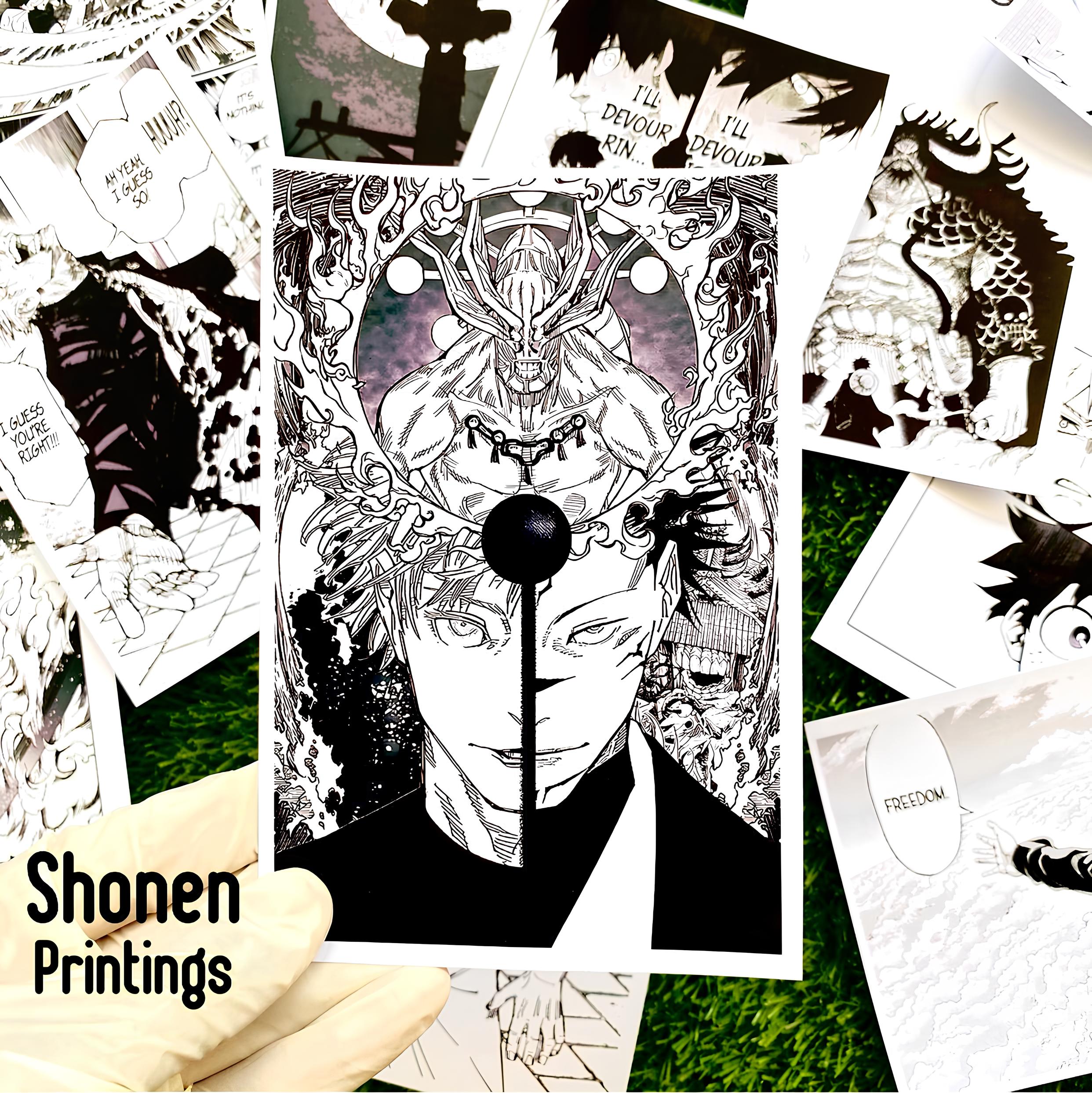 Manga Anime Photo Cards Of Your Choice 50pcs 4x6 inches for Wall Decor Posters