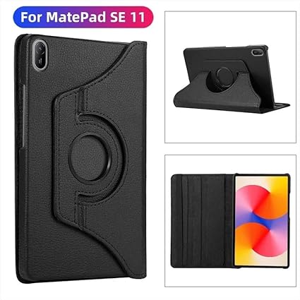 Case Compatible with Huawei MatePad SE 11 inch Tablet 2024, 360° Rotation Standing Protective Cover