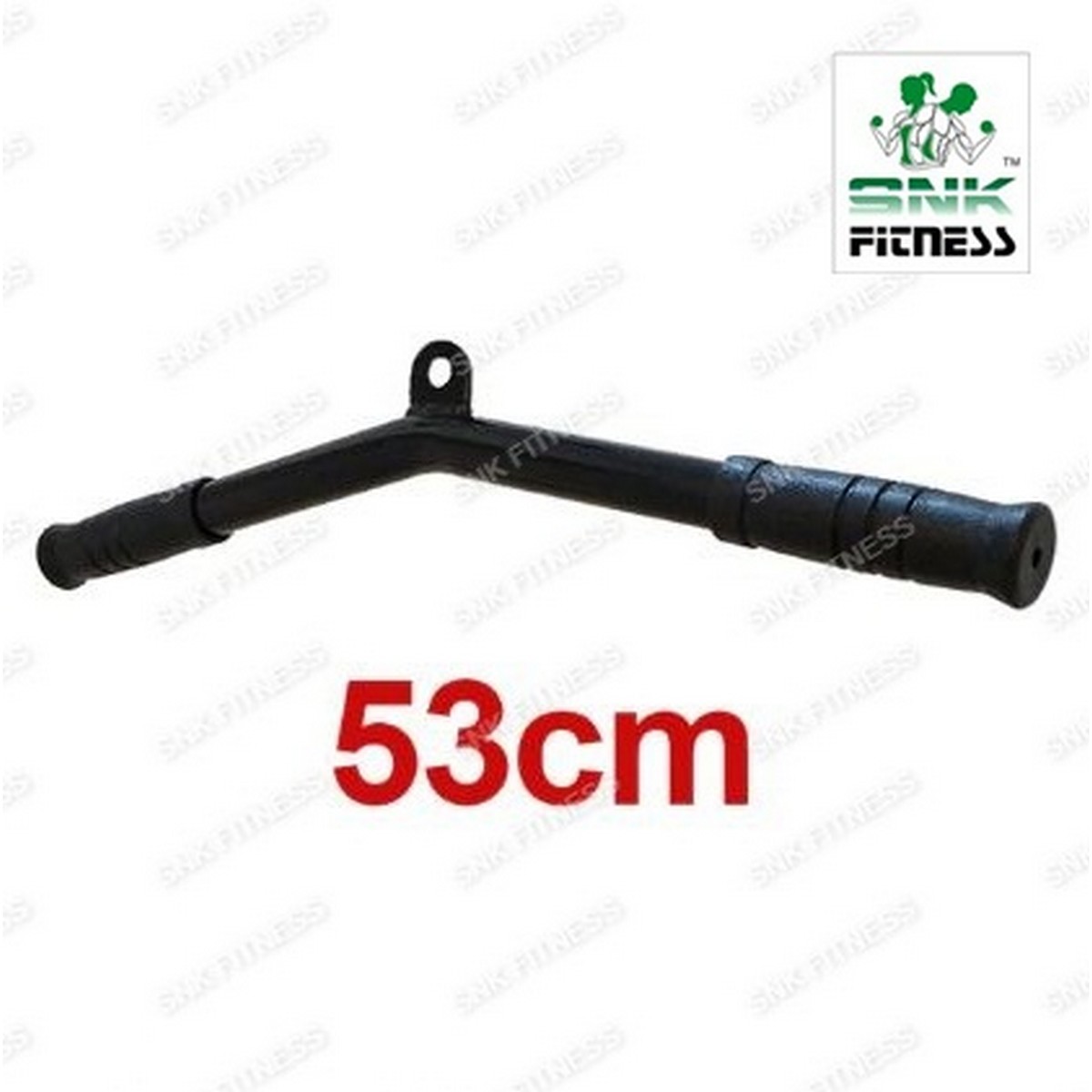 Home Gyms Fitness Tricep Press Down Bar LAT Pulldown Bar Handle Attachments for Pulley System Cable Machine with Rubber Handgrips