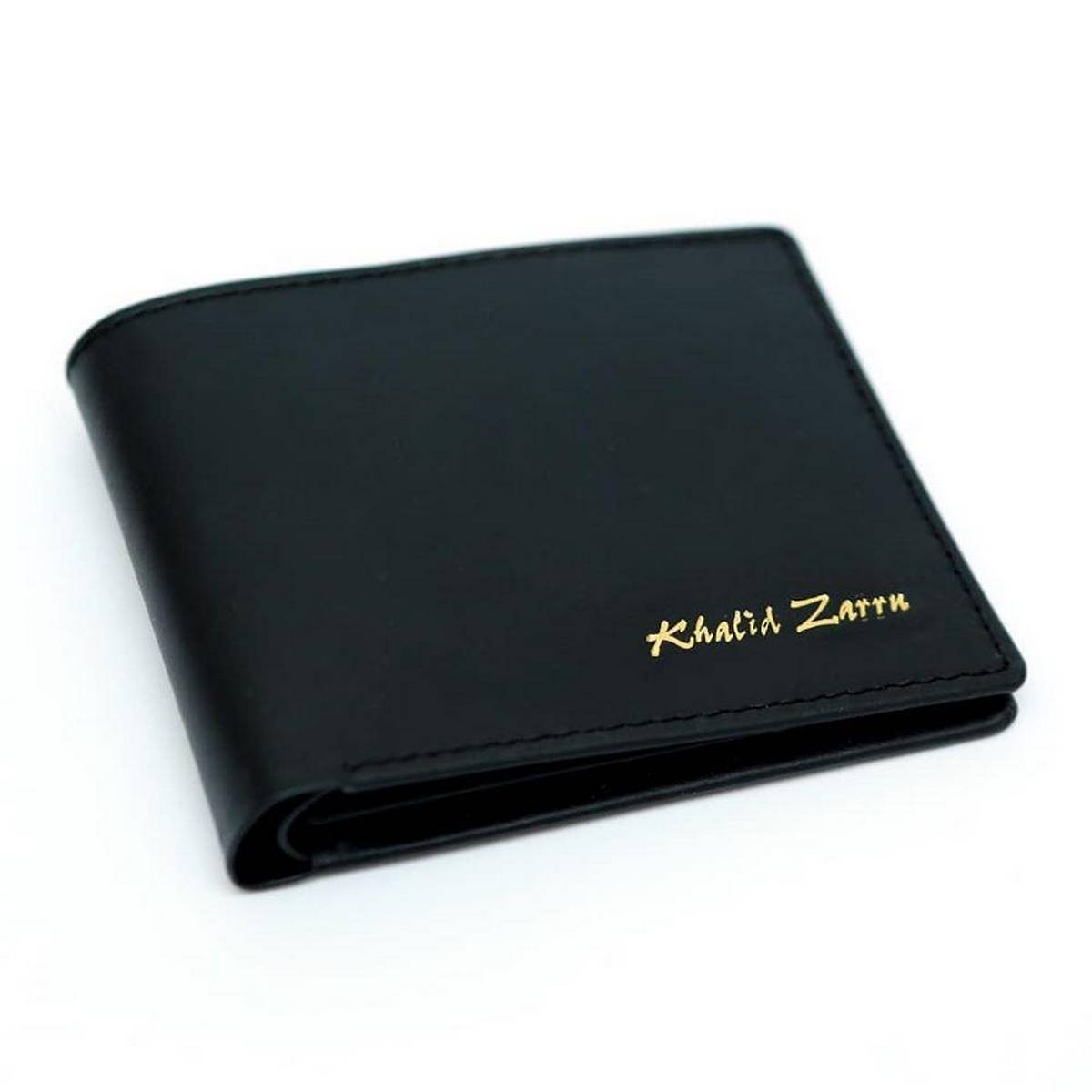 CUSTOMIZE NAME ON LEATHER WALLET WITH BOX PACKING (PERFECT GIFT TO SEND YOUR FATHER , HUSBAND , FIANCE OR ANY ONE)