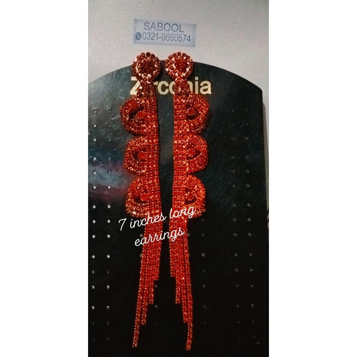 New fashion extra long earrings for Trendy women and girls