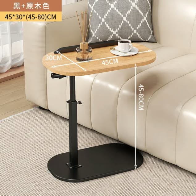 Adjustable Height Laptop Table, Computer Table, Gaming Table, Study Table, Tables with storage Shelves, Side Table, Bed Side Table,  available in 8 colors Combinations, Modern Computer Table, Writing Table,Study Table, Size (27 inch Length, 16 inch Width)