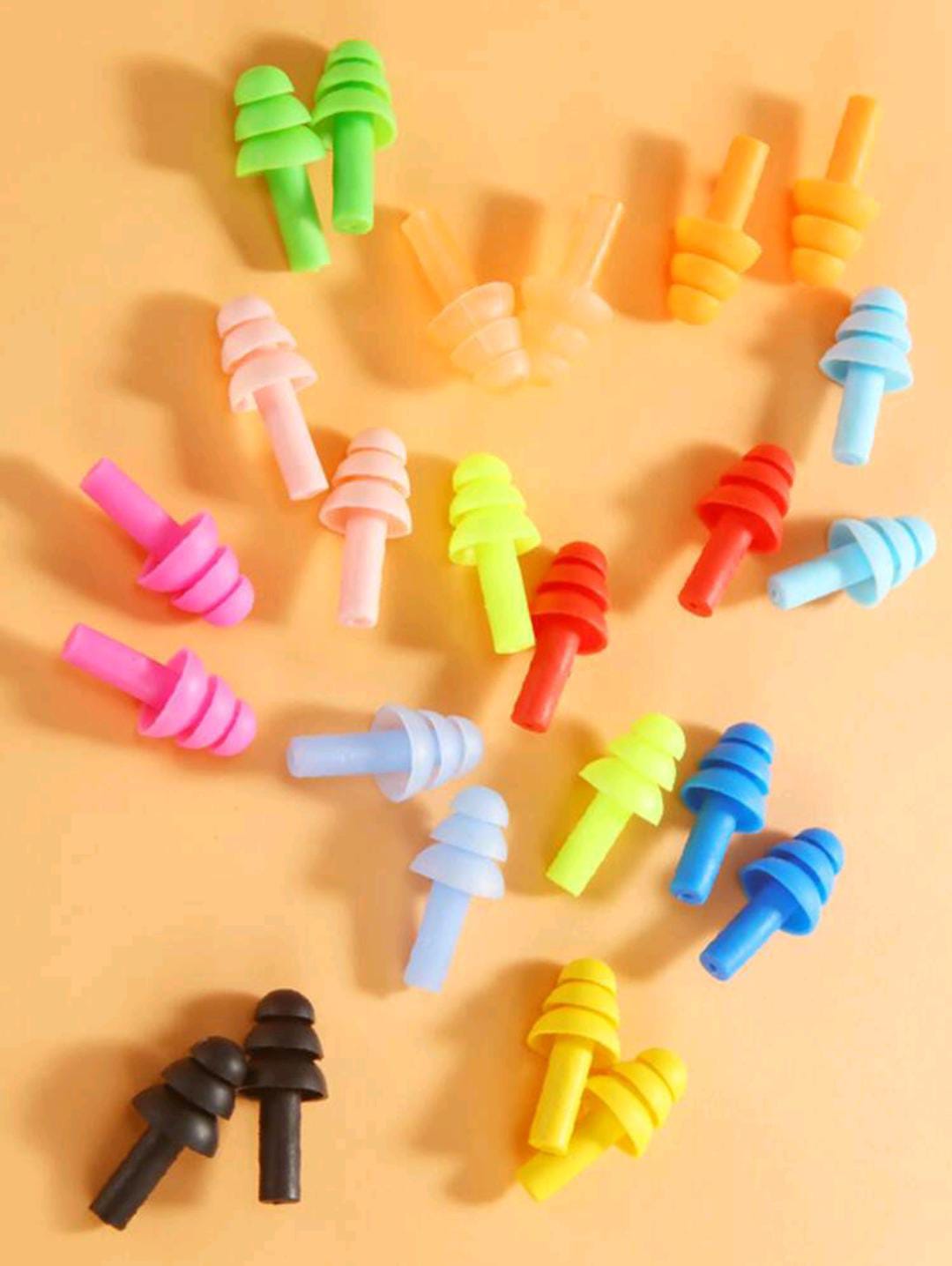 Enjoy peace and comfort with these high-quality Spiral Ear Plugs. Designed with a soft spiral shape for a secure and comfortable fit, these reusable earplugs help reduce unwanted noise and distractions. Perfect for sleeping, studying, traveling, working,