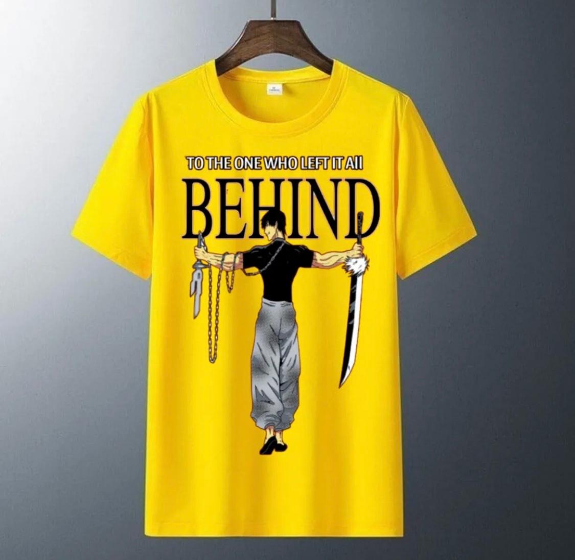 Boy Style Printed T Shirt Cotton O Neck Half Sleeves O Neck T Shirt For Men & Boys