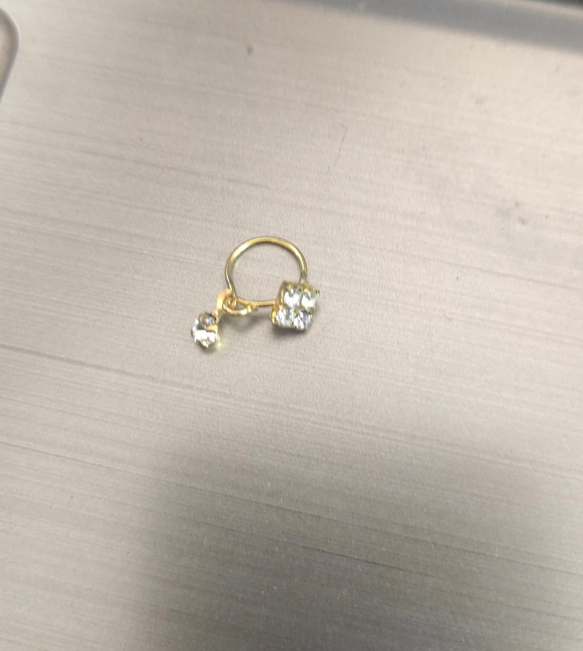 Golden Nosering For Women