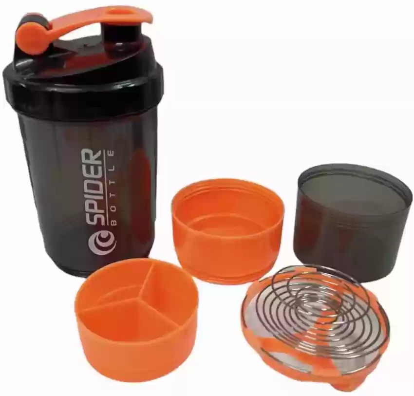SPIDER BOTTLE Gym Shaker/Water Bottles for Gym PROTEIN & MULTI PURPOSE SHAKER  Bottle 500ml