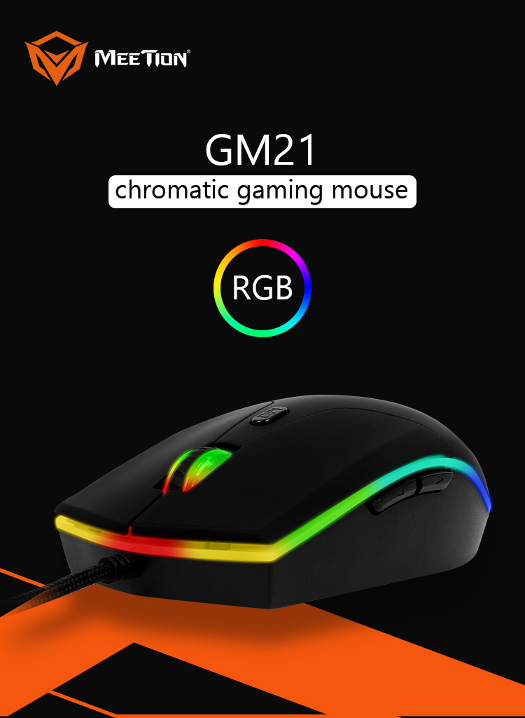 MeeTion GM21 Polychrome RGB Gaming Mouse 6D 4800DPi 14 ea816613532d29bf98b9a0a47a98e9b9