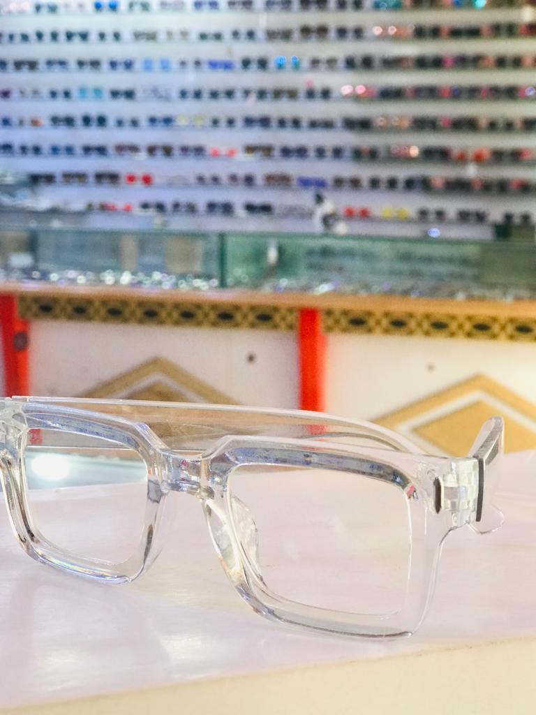 Anti Blue Light Glasses - LV Sunglasses Transparent frame - Driving Glasses - Driving Light Weight Sport Night Frame - Clear Lens Glasses Frame - Chashma