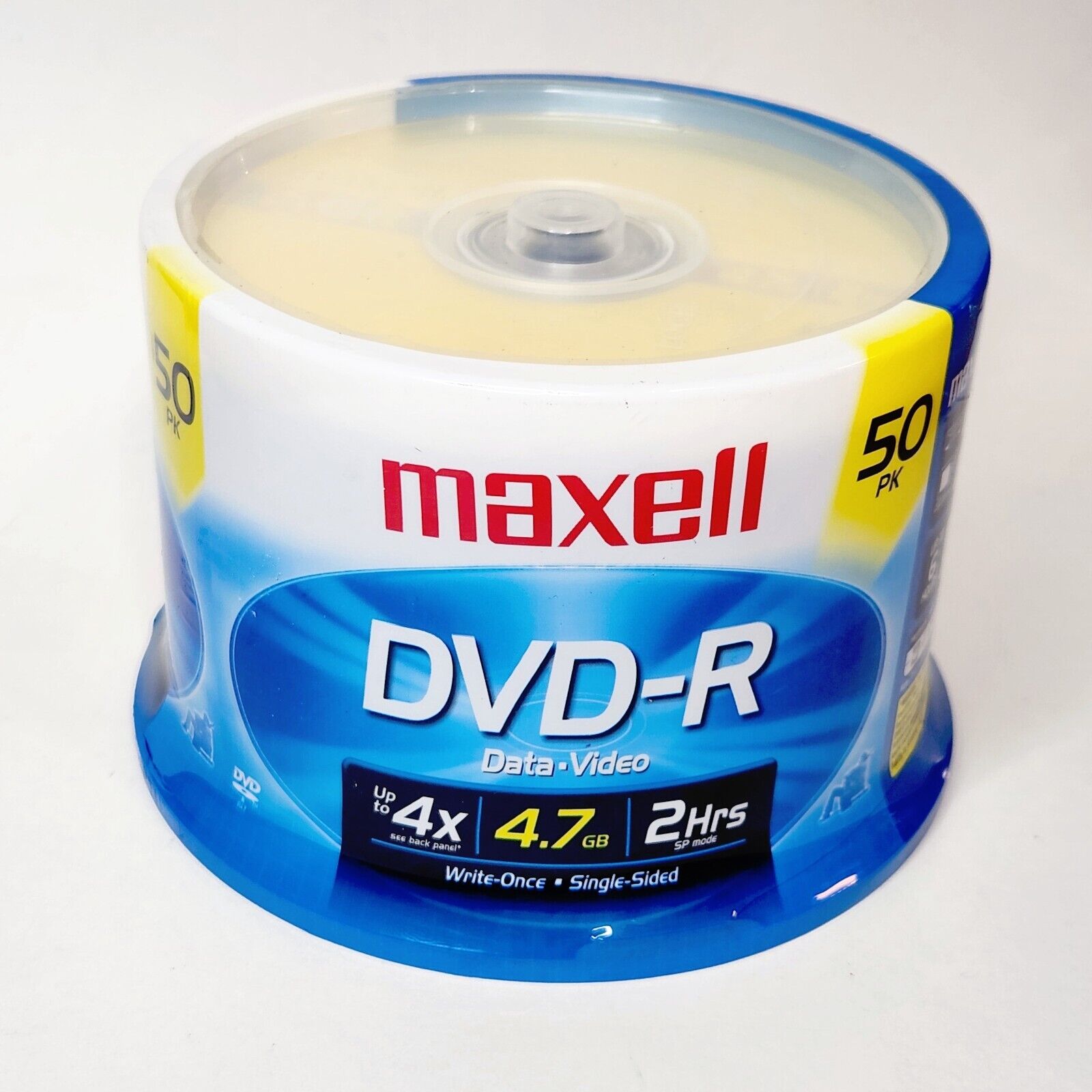 Blank Dvd-r Discs HP White Inkjet Printable DVD+R Dual Layer Dvd
