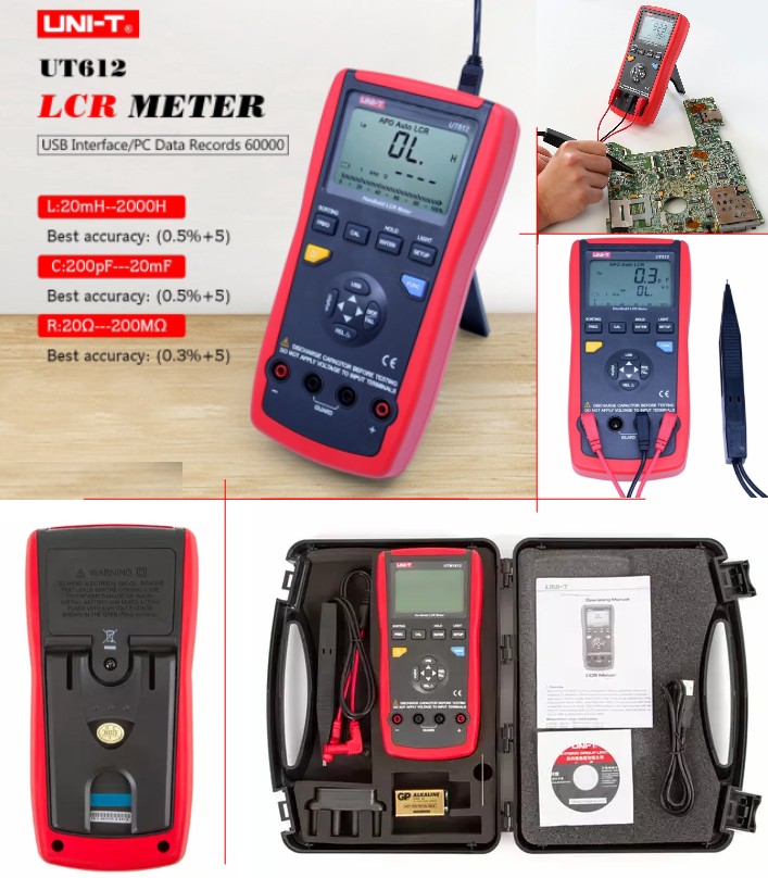 LCR Meter USB Interface 20000 Counts Multimeter with Inductance Frequency Daraz.pk