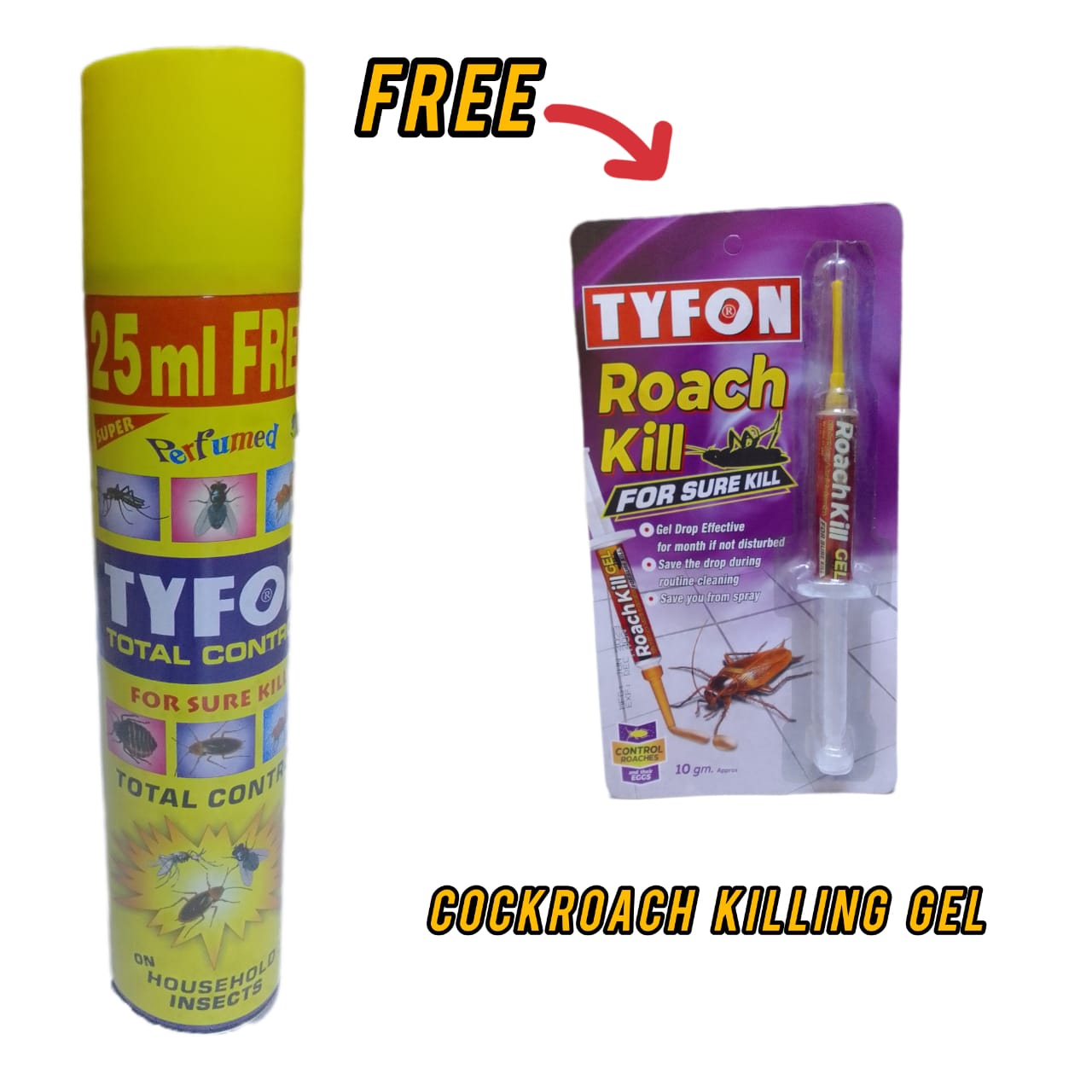 Spray for Mosquito ,Flying pest and Cockroach killing with lotion