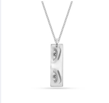 Customize Stainless Steel Eyes Necklace