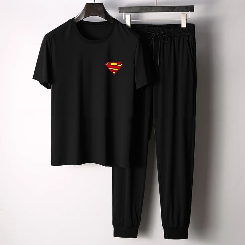 Trendy Tag Printed Summer Tracksuit For Men & Boys Tee-shirt with trousers gym wear New Design Round Neck Half Sleeves T Shirts Top Quality Gym Wear/Casual and comfortable Pair T-Shirt and Trouser