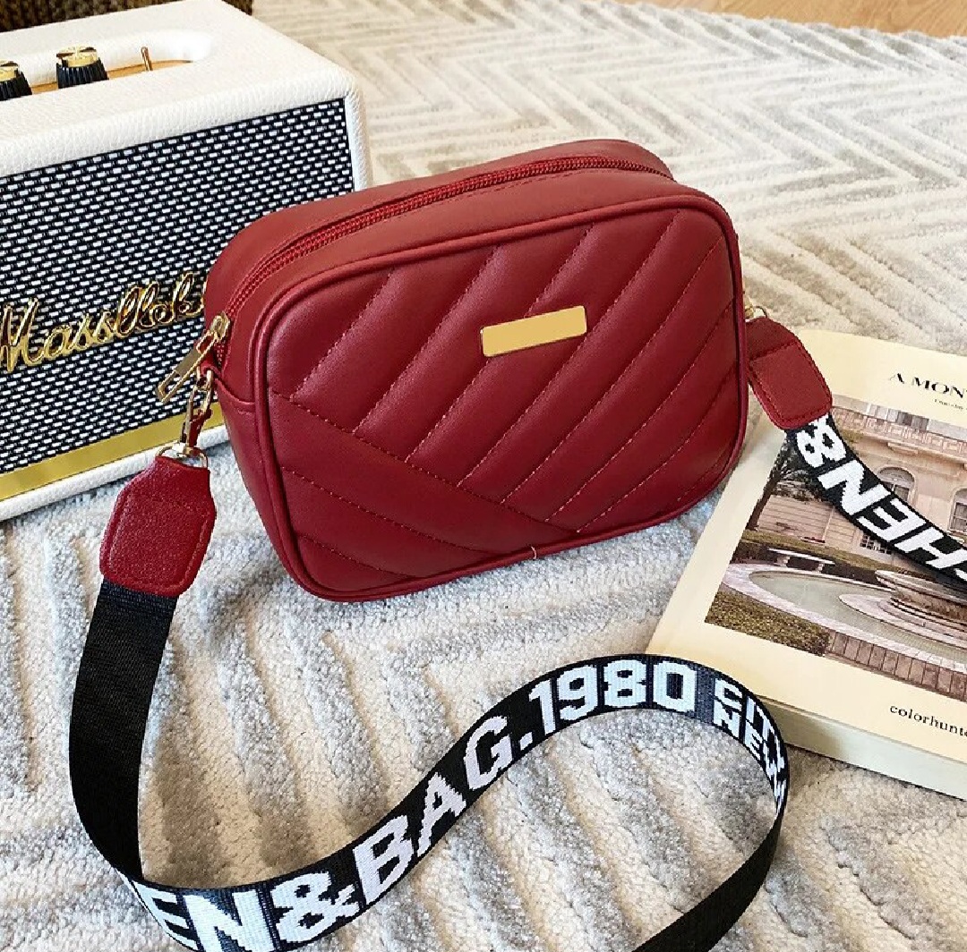 2023 Women Embroidery Small PU Leather Crossbody Bags Fashion Causal Shoulder Bag Cologo