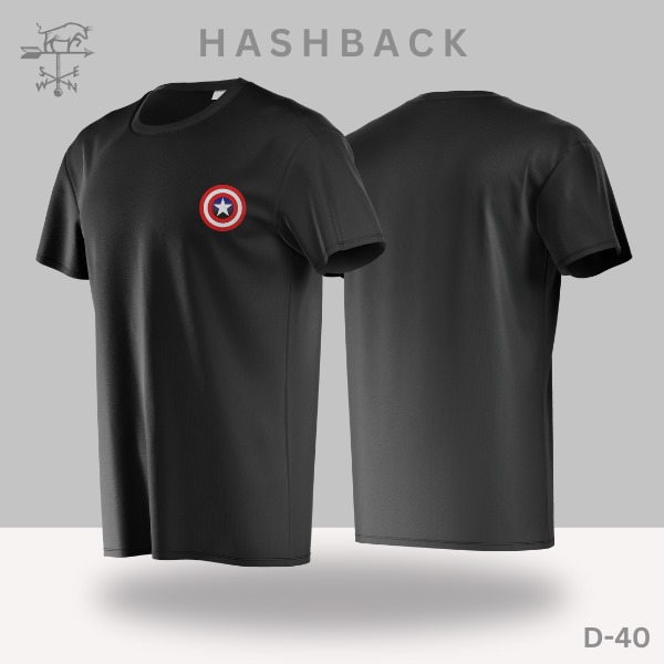 HashBack Printed Crew Neck T Shirt For Men - Round Neck II