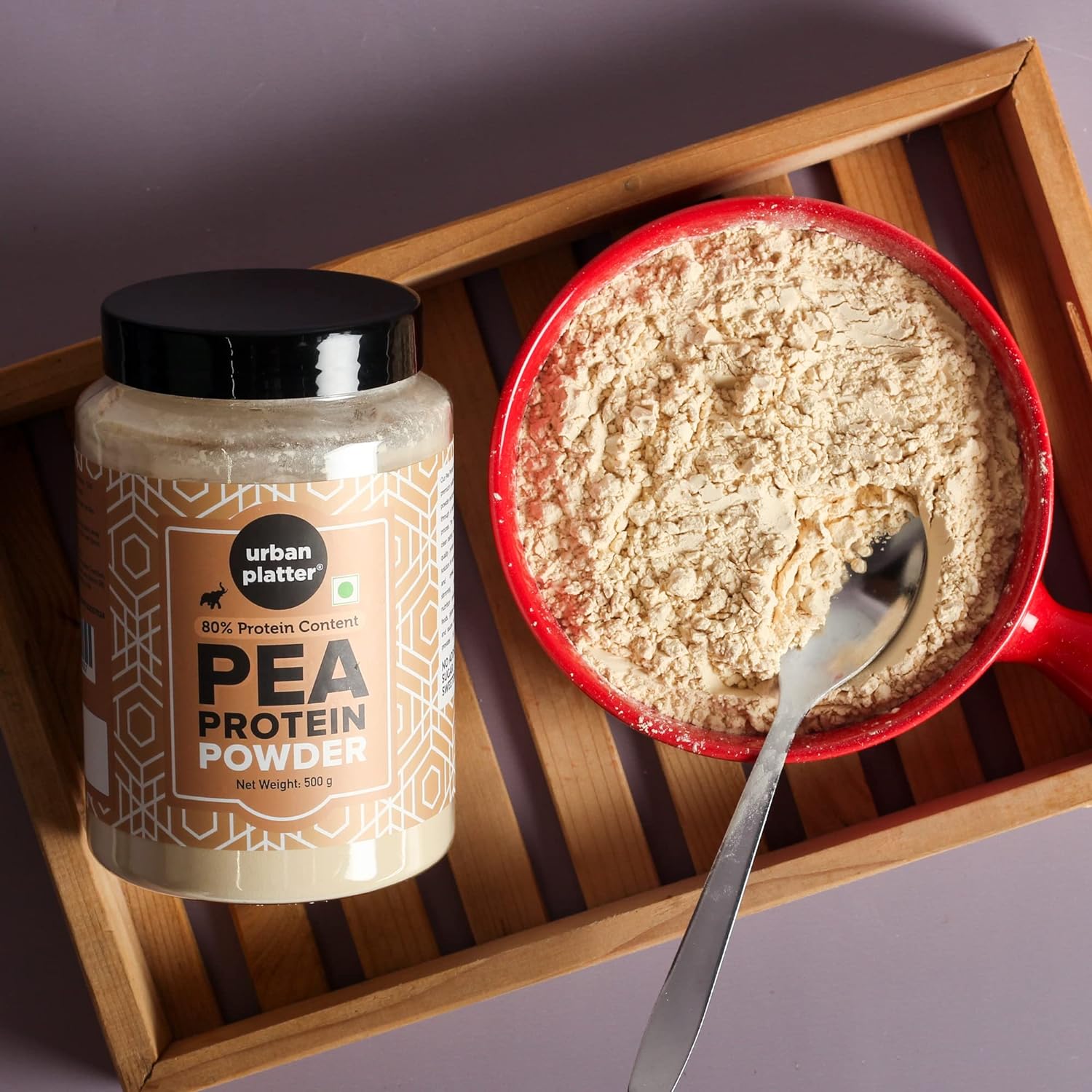 Urban Platter Pure Pea Protein Powder, 300g