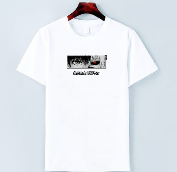 New Anime Character Print Short Sleeve T-Shirt | Soft Cotton Fabric | Casual Unisex Topfitters 2.0