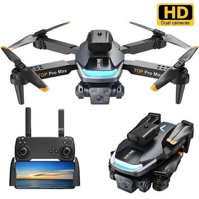 P23 Pro RC Drone 480p Professional Motor With Dual Camera 480p Camera Quality Wide Angle Optical Flow Obstacle Avoidance Quadcopter Gifts Foldable Drone with Wifi and Dual Camera WIFI Transmission FPV Drone | Mid range Drone Camera in Low Price