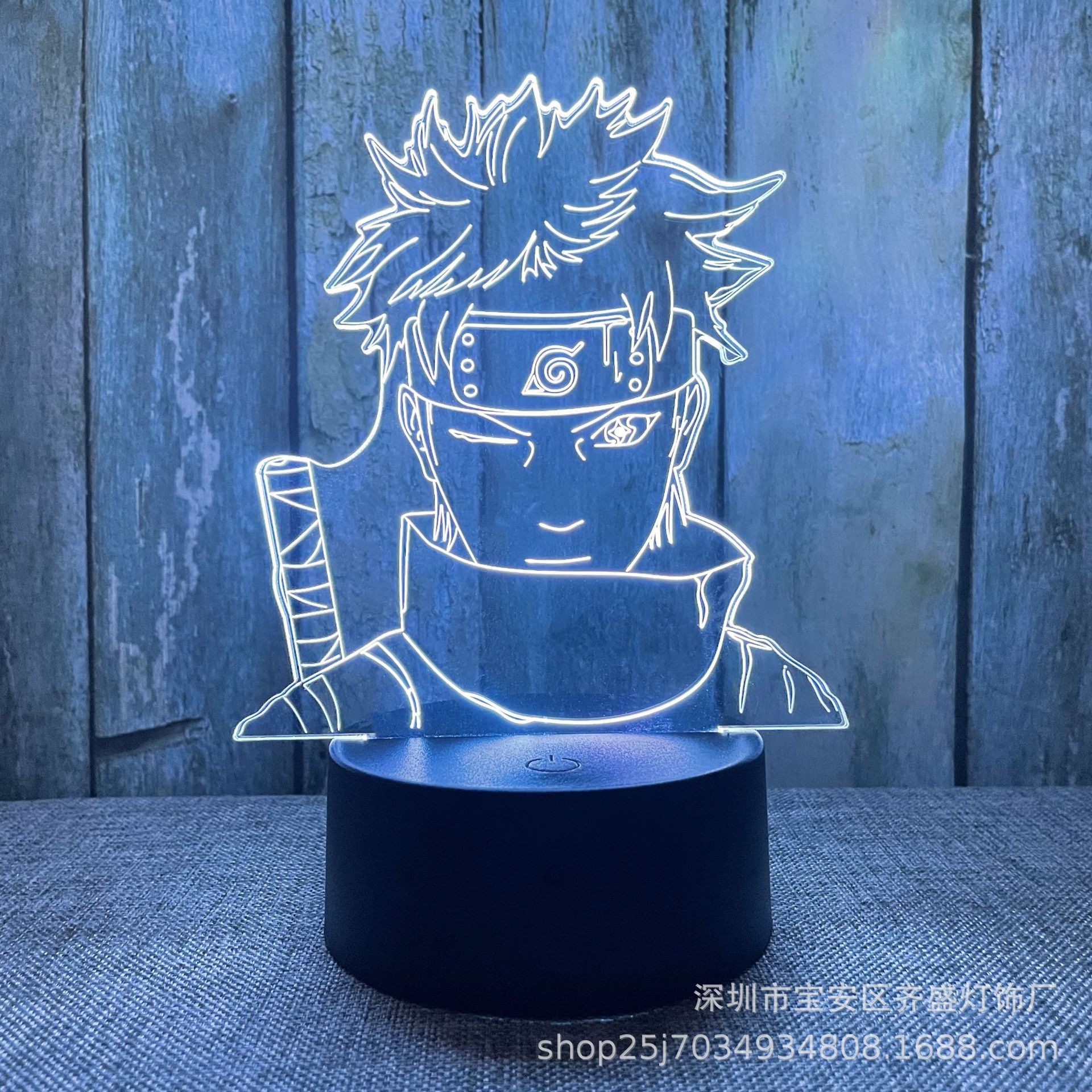 Creative 3d deals visualization lamp naruto