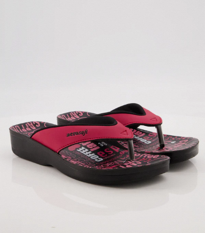 Aerosoft LA-0878 Women’s Slippers - Elegant PU Sole & Soft Upper for Everyday Comfort and Style