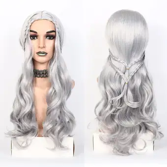 Long 30inch Curly Wavy Synthetic Hair Care Women Girl Cosplay For