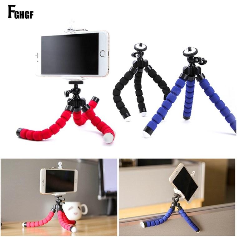 Octopus Mini Tripod 3 in 1 Flexible Universal Multi functional Octopus Flexible Tripod Stand for Digital Camera Mini Projector Foldable Smart Phone Holder